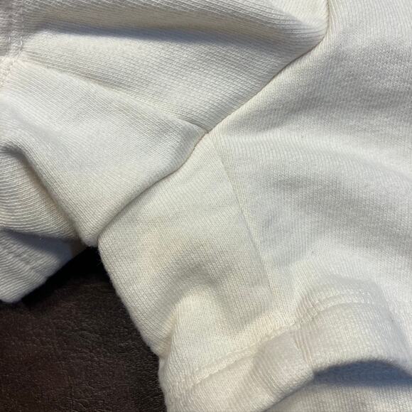 Peloton Womens Large SU121 Sweat Short Cream Pockets Active Loungewear - Picture 8 of 16